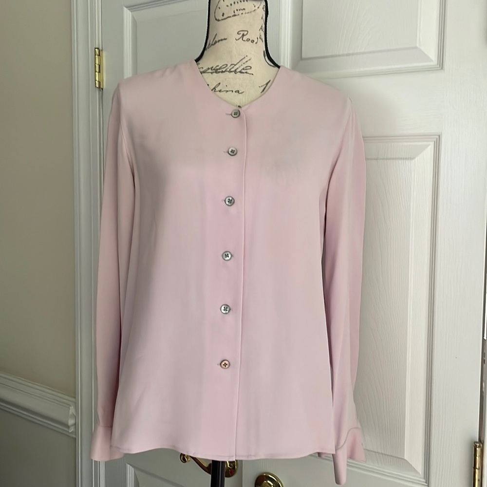 Studio 121 100% silk buttons down shirt